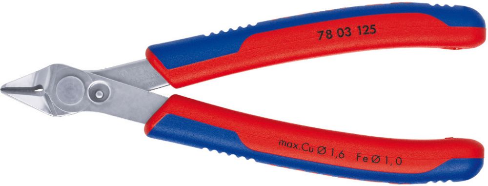 Produktbild Knipex Elektronik Seitenschneider F0 125mm Super Knips