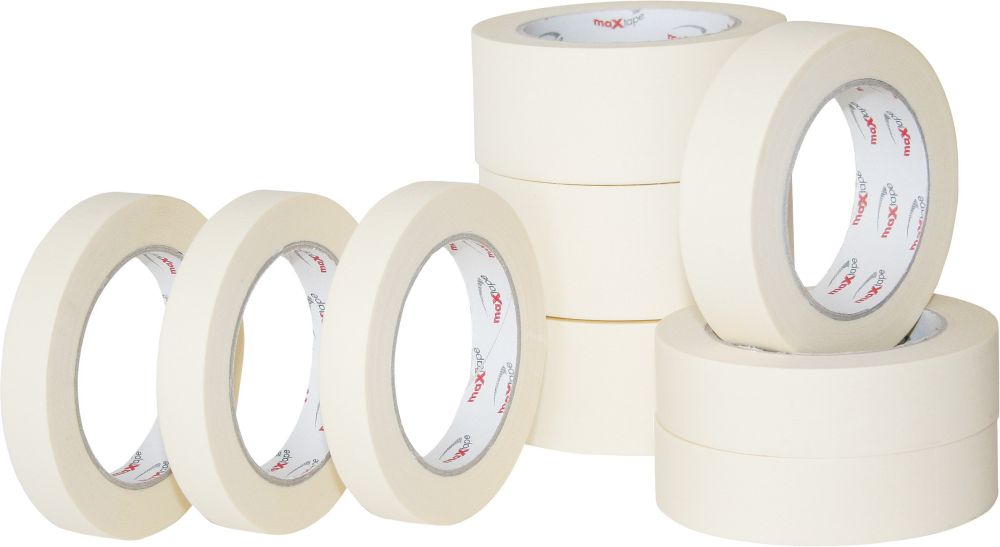 Produktbild Kreppband maxtape 50mx19mm chamois