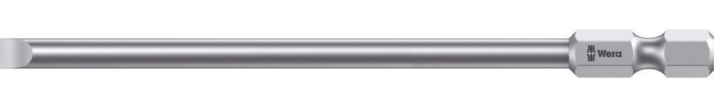 Produktbild Wera Bit 1/4" DIN3126 E6,3 4,0x0,8x89mm zähh.