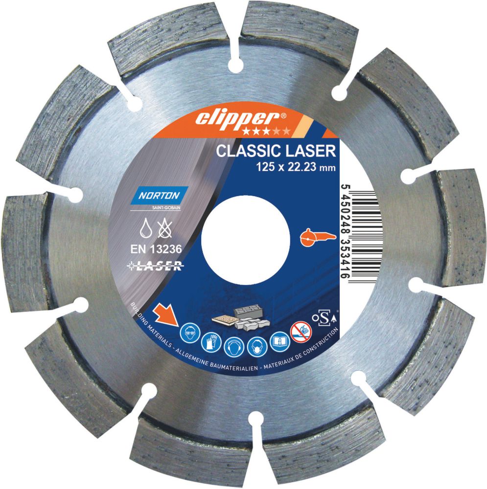 Produktbild Clipper Diamant Trennscheibe CLALaser 25100 230x22,23 mm