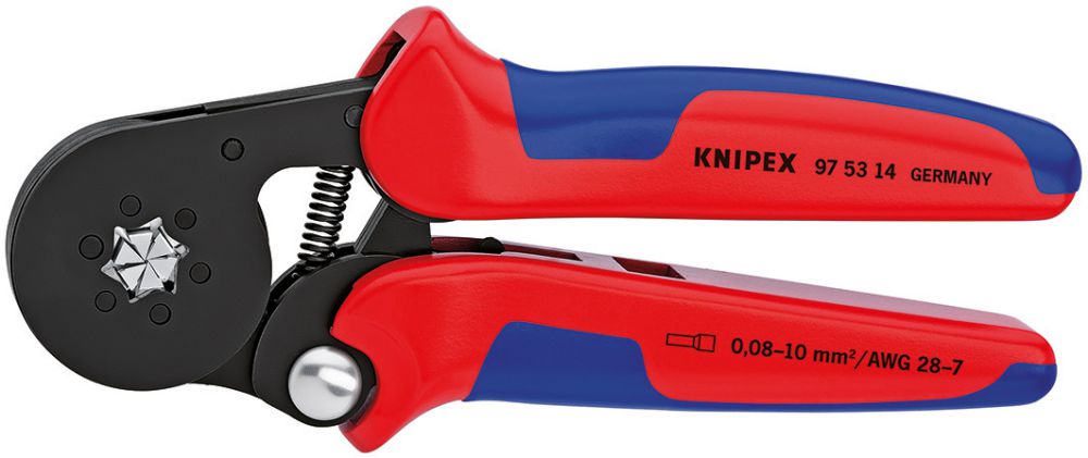 Produktbild Knipex Aderendhülsenzange 0,08-10 qmm 6kt.