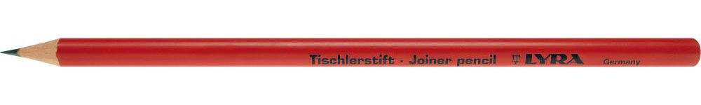 Produktbild Lyra Tischlerbleistift 91T rund rot 17,5cm