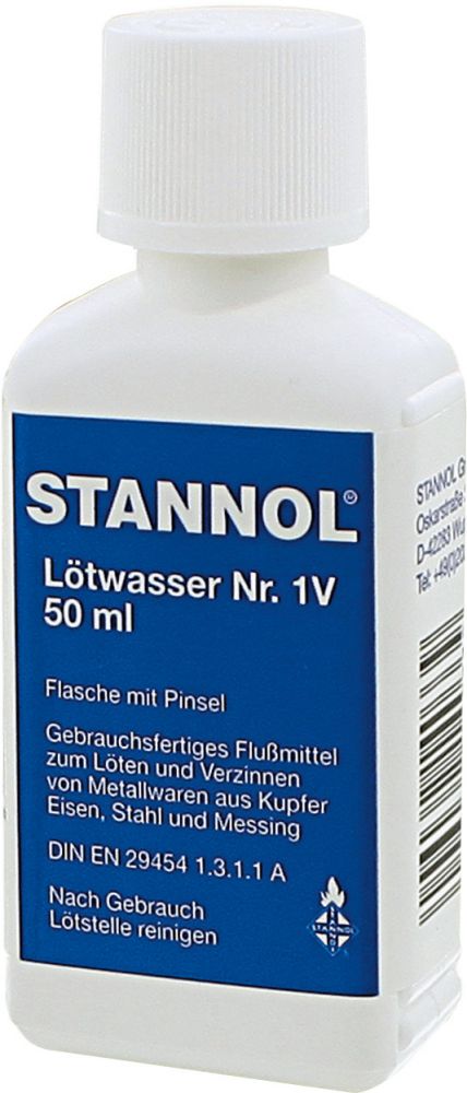 Produktbild Stannol Lötwasser Nr.114033 50ccm