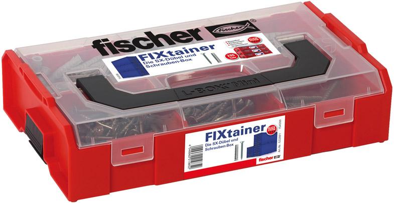 Produktbild Fischer FIXtainer - SX-Dübel u Schrauben-Box