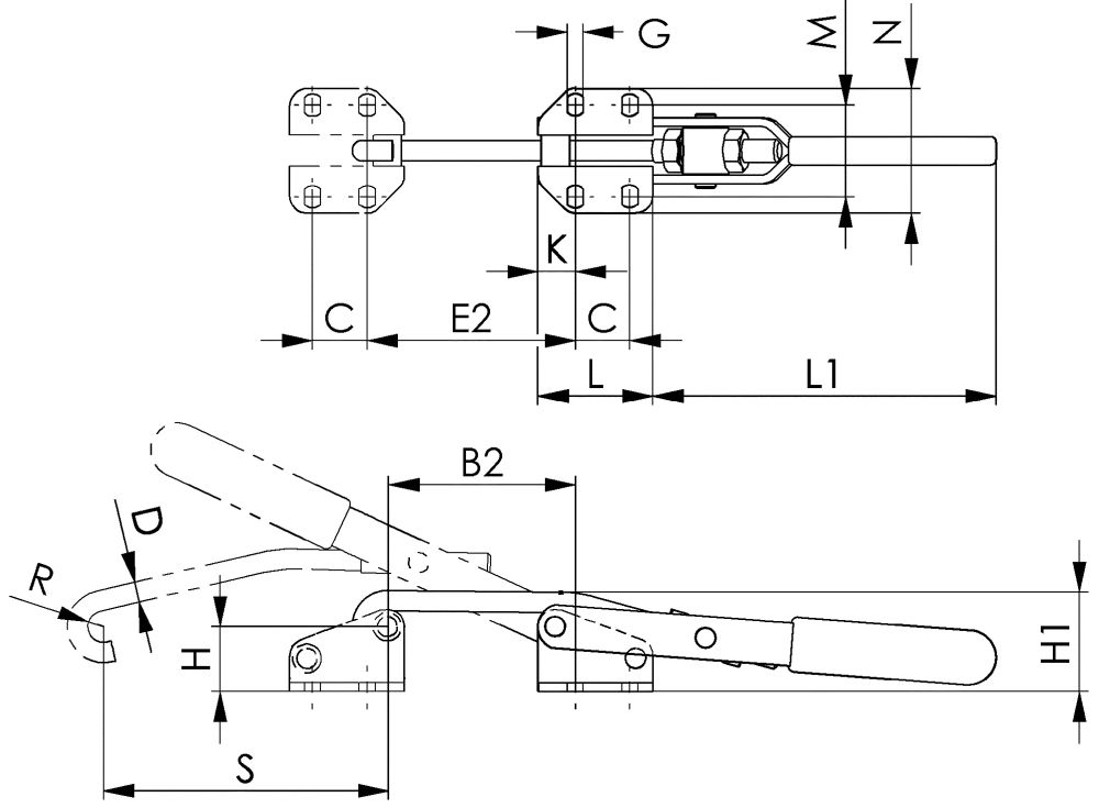 Produktbild Verschlussspanner 6847 Gr.1 AMF bild 2