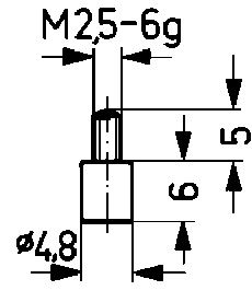 Produktbild Käfer Messeinsatz HM Abb.10/ 4,8mm