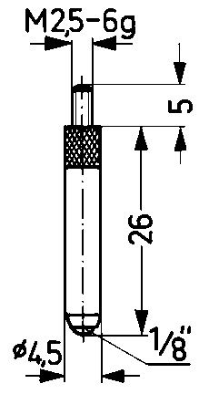 Produktbild Käfer Messeinsatz HM Abb.17/26,0mm