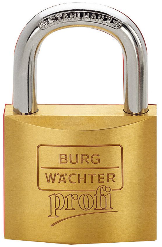 Produktbild BURGWäCHTER Messing-Hangschloss Nr. 116HB 40/60