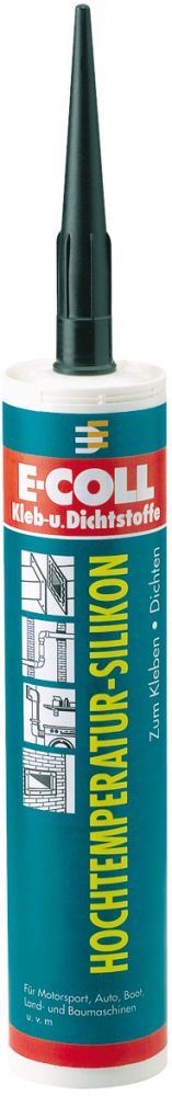 Produktbild E-COLL EU Hochtemperatur-Silikon310ml rot