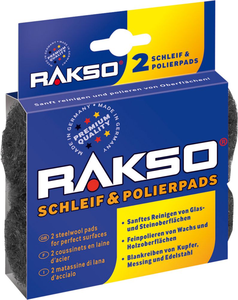 Produktbild Rakso Edelstahl Schleifkissen extra fein SB