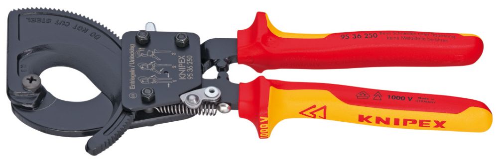 Produktbild Knipex Kabelschneider VDE 280mm m.M.K.Griff