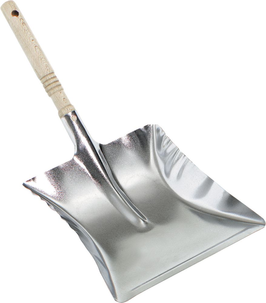 Produktbild Nölle Metall-Kehrschaufel verzinkt, mit Holzgriff