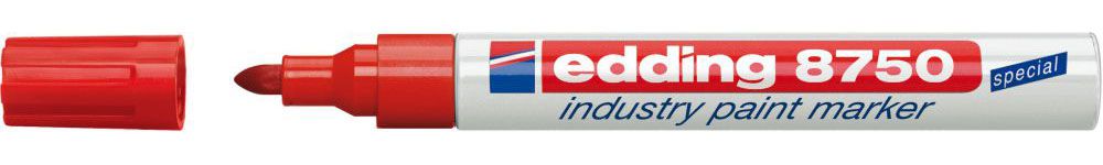 Produktbild Edding Lackmarker Nr.8750 rot