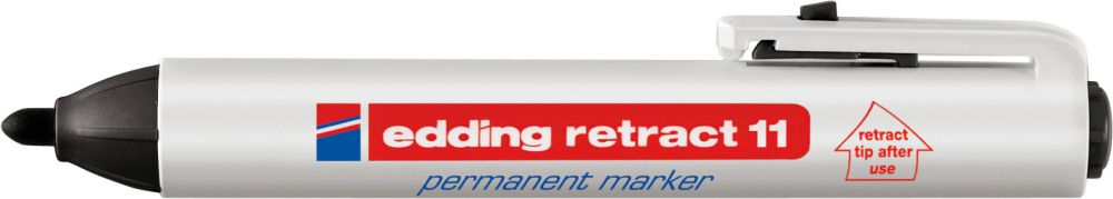 Produktbild Edding Permanentmarker Nr.11 schwarz