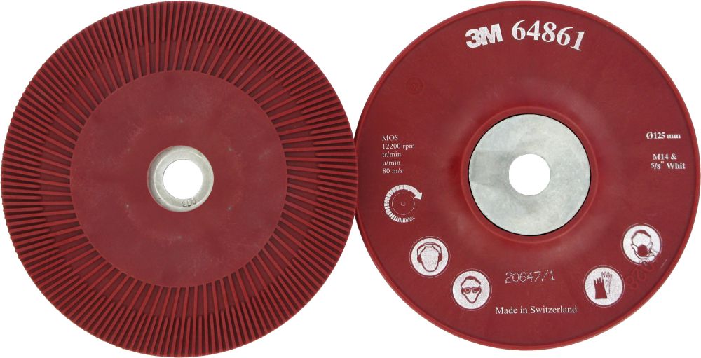 Produktbild 3M Stützteller Cubitron 125mm/M14 gerippt