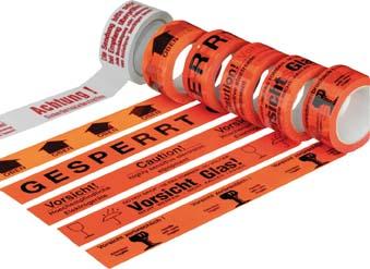 Produktbild Warn-Klebeband 50mmx66m-Achtung die Sendung...-