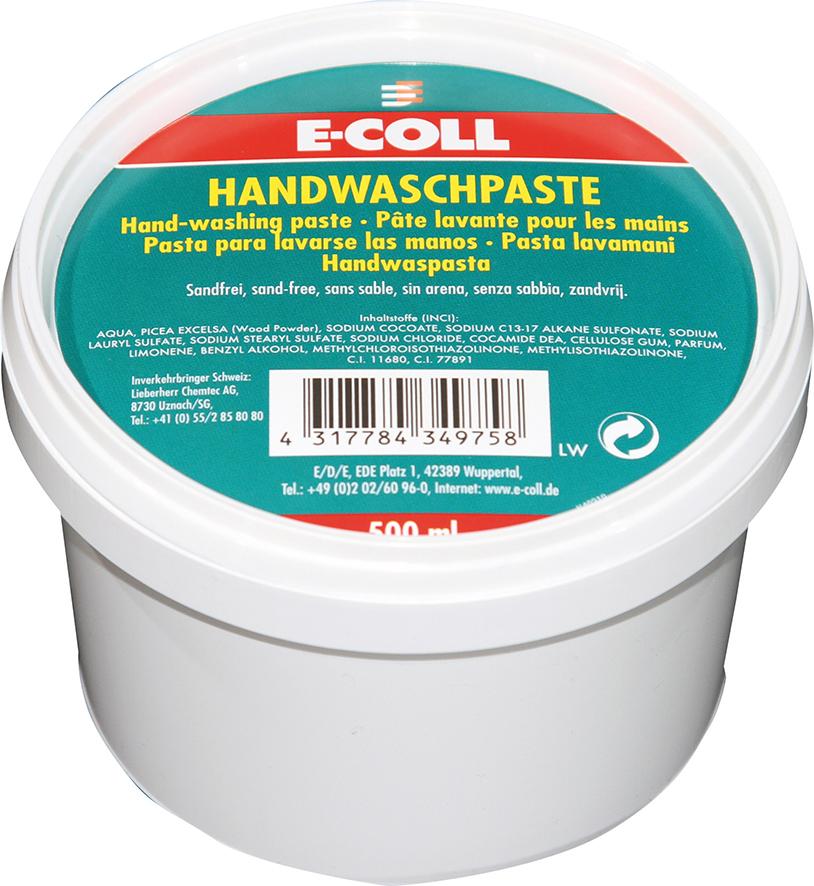 Produktbild E-COLL EU Handwaschpaste 500ml Dose