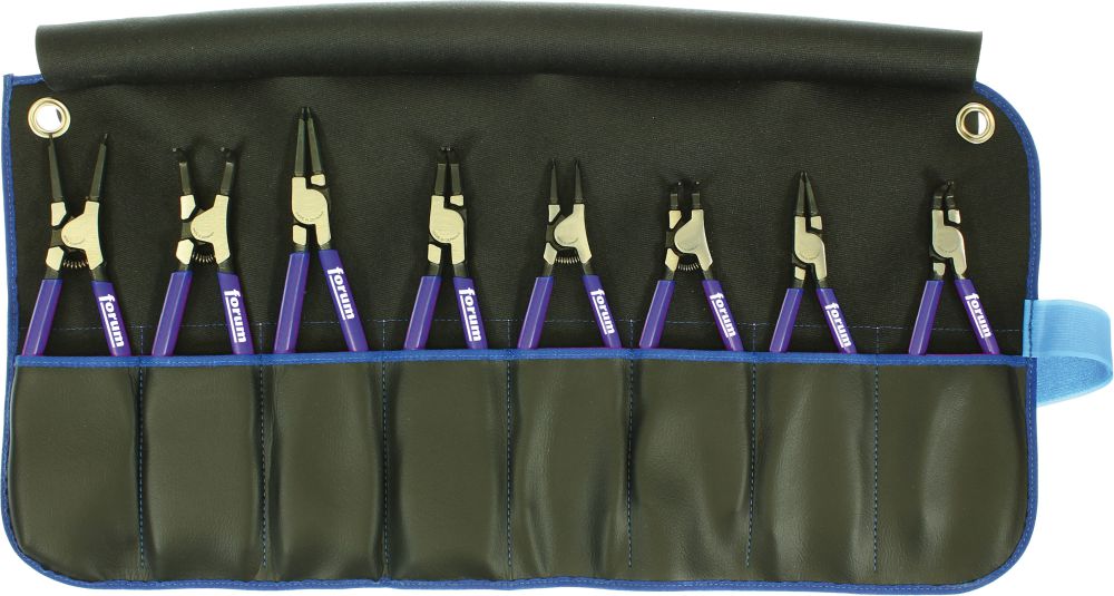 Produktbild FORUM Sicherungsringzangen-Set 8tlg.
