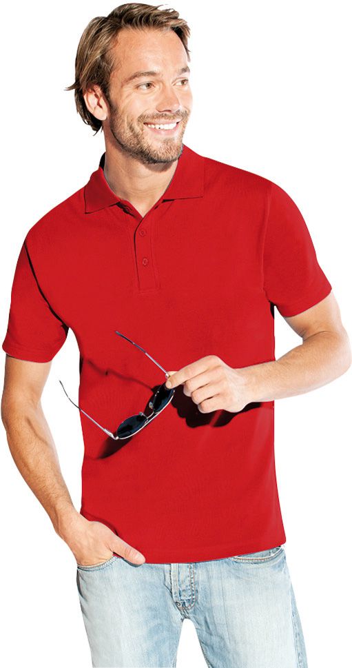Produktbild Promodoro Poloshirt, Gr. 3XL, feuerrot