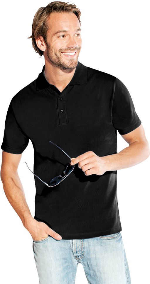 Produktbild Promodoro Poloshirt, Gr. L, schwarz