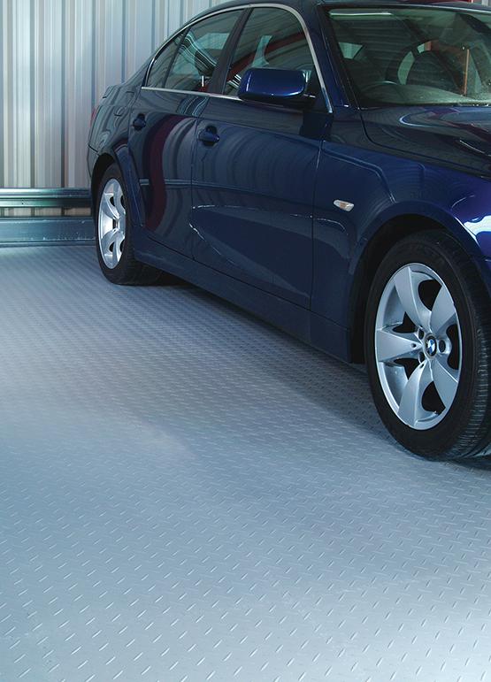 Produktbild PVC Bodenfl. Hammerschlagdunkelgrau, 516x516x7mm bild 3