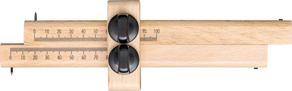 Produktbild FORUM Streichmaß m. zwei Schrauben 170mm