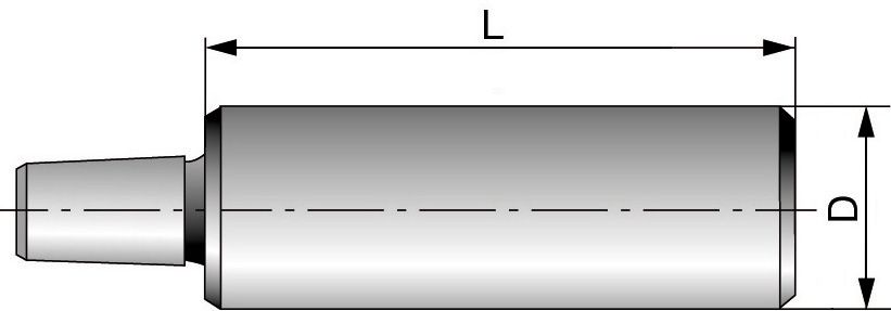 Produktbild Albrecht Zylinderschaft für Bohrfutter D 10x50mm, B 12 bild 2