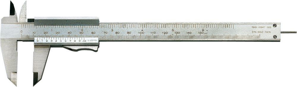 Produktbild FORUM Präz.Taschenmessschieber 150mm Momentf.