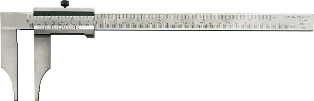 Produktbild FORUM Werkstatt-Messschieber o.Sp. 300x 90mm o.Fe.