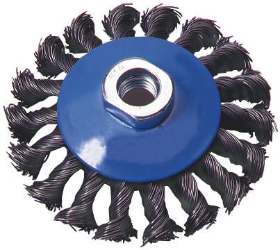 Produktbild FORUM Kegelbürste Stahld. M14 100x0,50mm gezopft