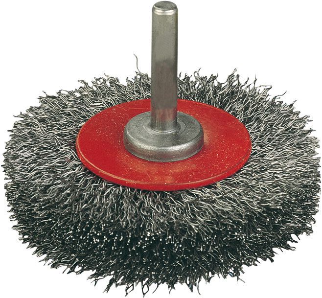 Produktbild FORUM Rundbürste Stahld. 6mm 80mm gewellt