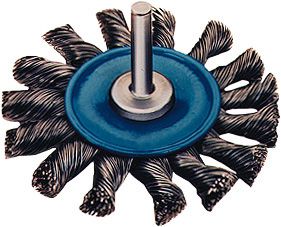 Produktbild FORUM Rundbürste Stahld. 6mm 75mm gezopft