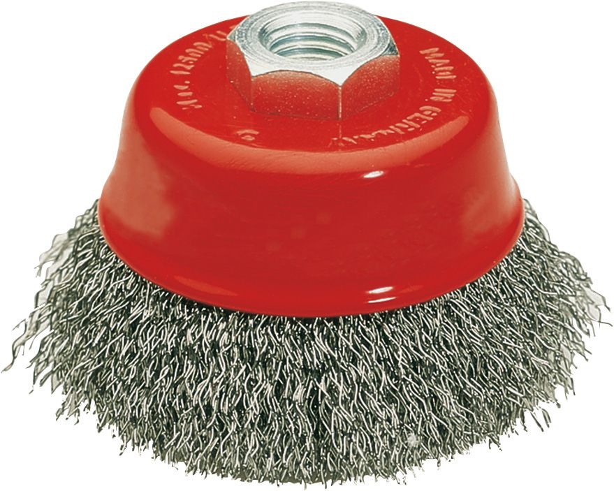 Produktbild FORUM Topfbürste Stahld. M14 80mm gewellt bild 1