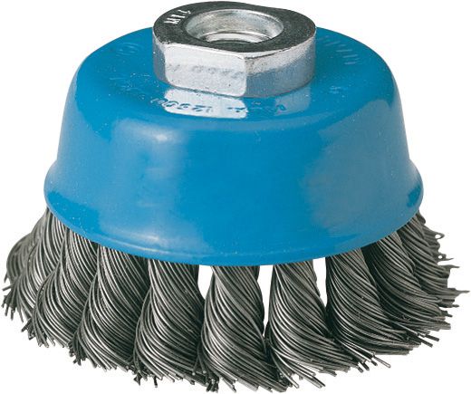 Produktbild FORUM Topfbürste Stahld. M14 65x0,35mm gezopft