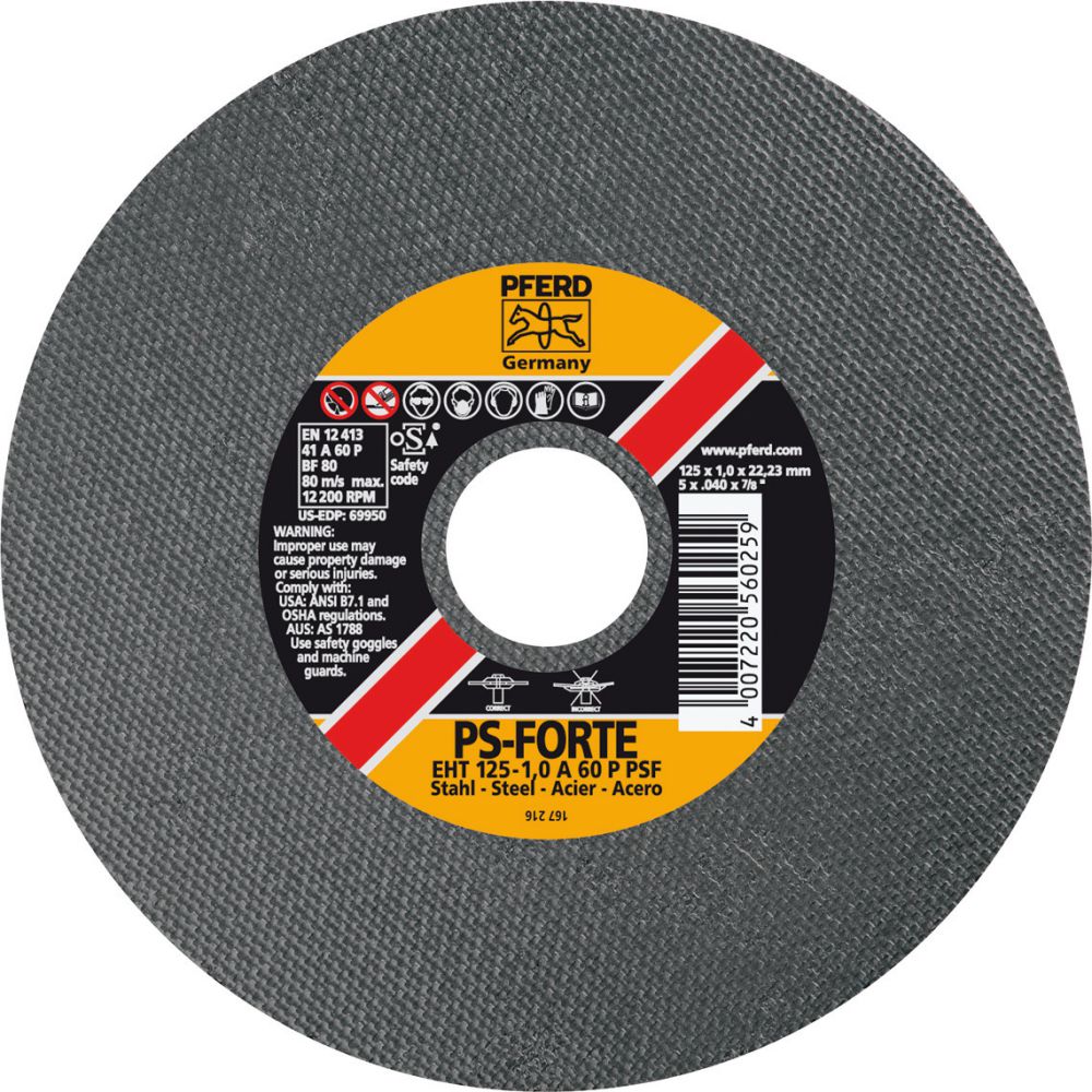 Produktbild Pferd Trennscheibe A46PPS 230x1,9mm gera.