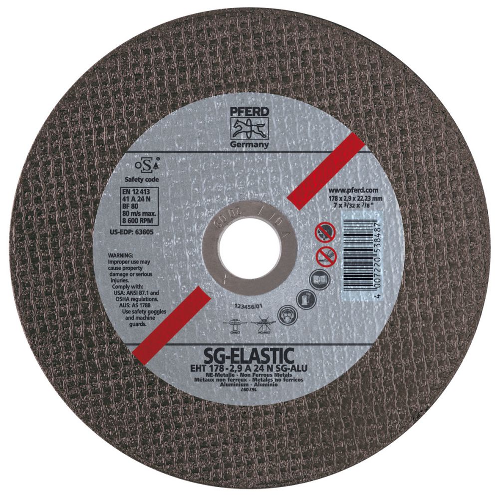 Produktbild Pferd Trennscheibe A30NSG Alu 115x1,0mm gera.