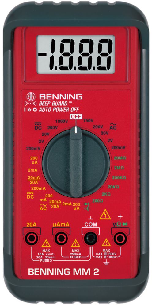 Produktbild Benning Digital-Multimeter MM 2