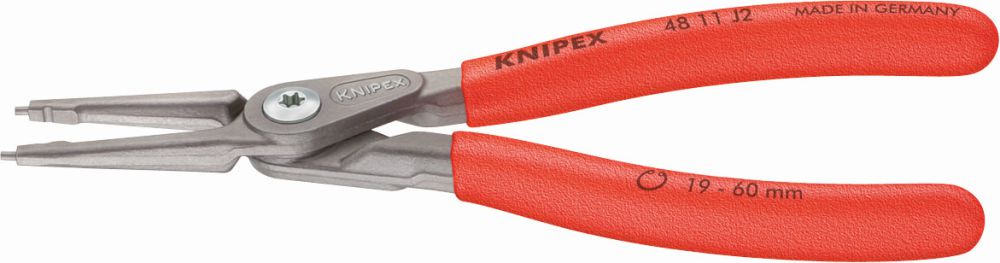 Produktbild Knipex Sicherungsringzange ger. J 2 grau atrament. bild 1