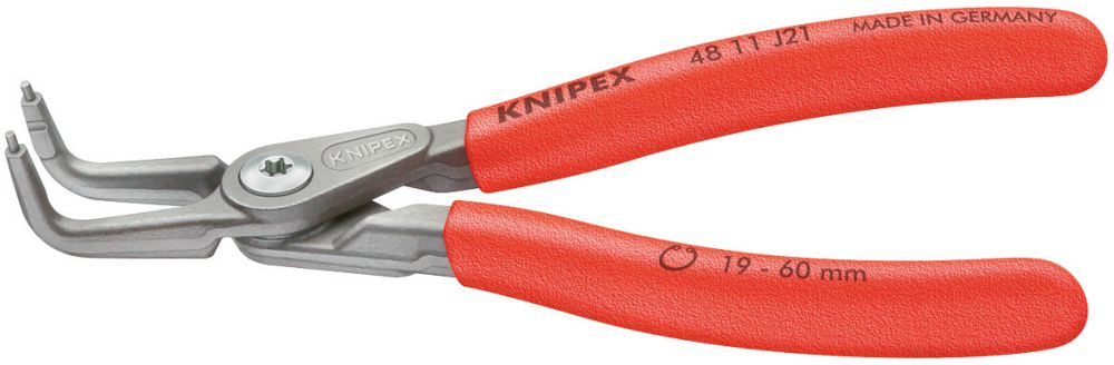 Produktbild Knipex Sicherungsringzange geb. J01 grau atrament.