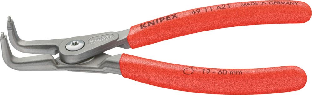 Produktbild Knipex Sicherungsringzange geb. A41 mit Feder i.