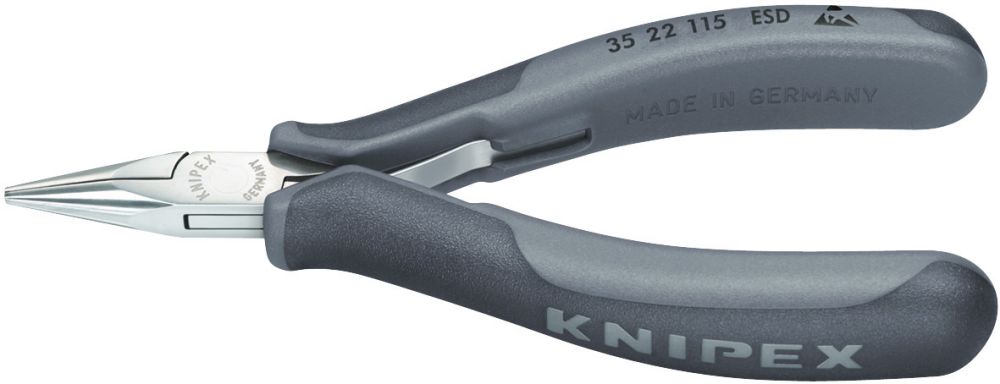 Produktbild Knipex Elektronisch Greifzange ESD 115mm fl.ru.Backen