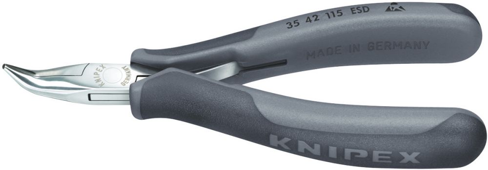 Produktbild Knipex Elektr.Greifzange ESD 115mm fl.ru.geb.B.