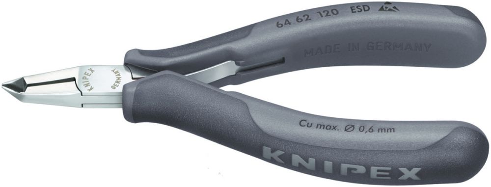 Produktbild Knipex Elektronik Vornschrägschneider ESD120mm Minischneide