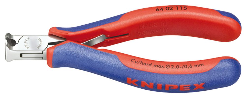 Produktbild Knipex Elektronik Vornschneider 115mm mit Facette
