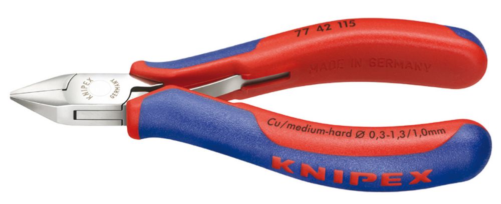 Produktbild Knipex Elektronik Seitenschneider 115mm sp.K.o.F.