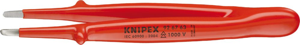 Produktbild Knipex Präzisions Pinzette VDE 145mm runde Sp.
