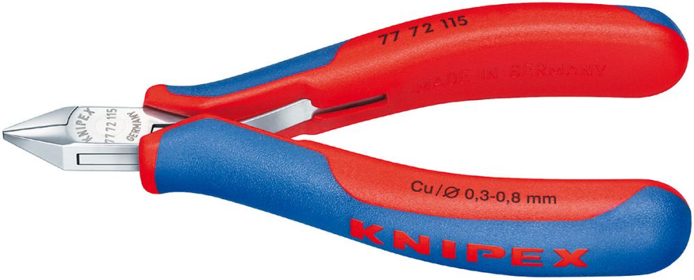 Produktbild Knipex Elektronik Seitenschneider 115mm Form 7