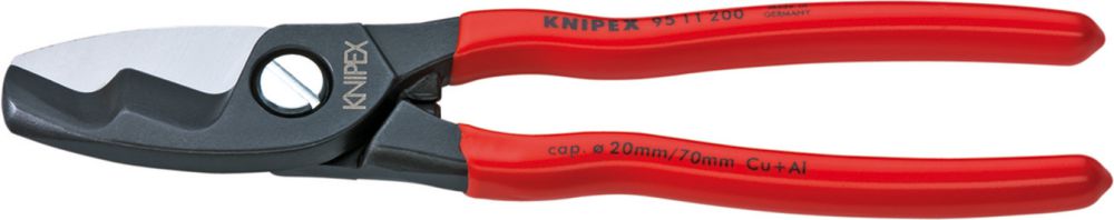 Produktbild Knipex Kabelschere 200mm m.Kst.Gr.