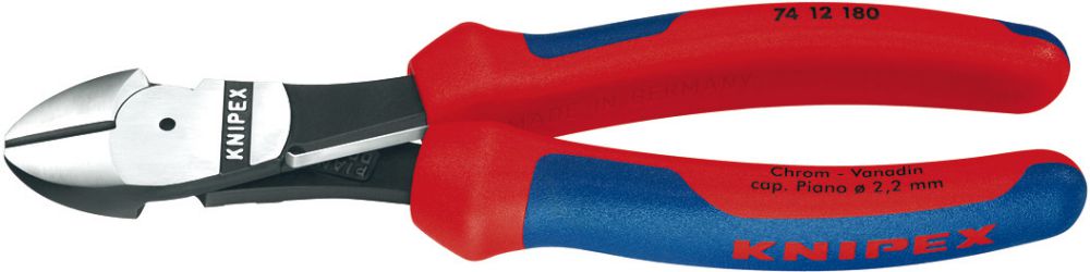Produktbild Knipex Kraft-Seitenschneider 180mm Nr.7412