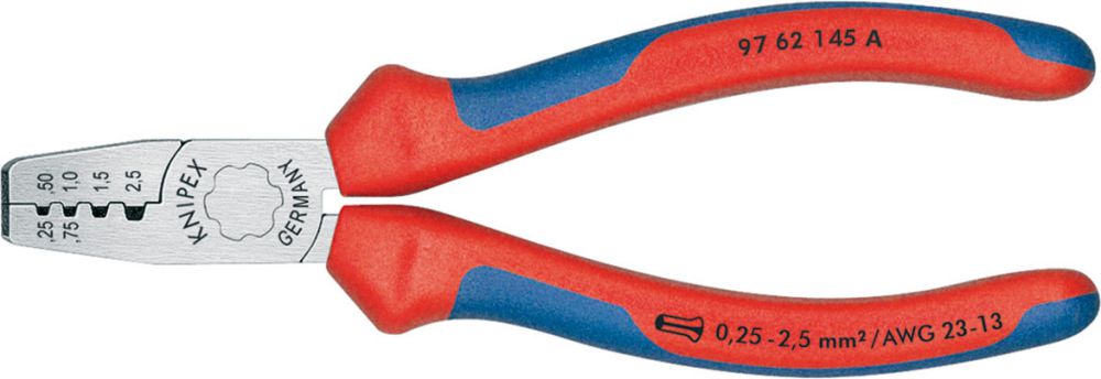 Produktbild Knipex Aderendhülsenzange 145mm m.M.K.Griff